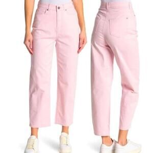 Ted Baker London Pink Lemin Straight Leg Jeans NWT